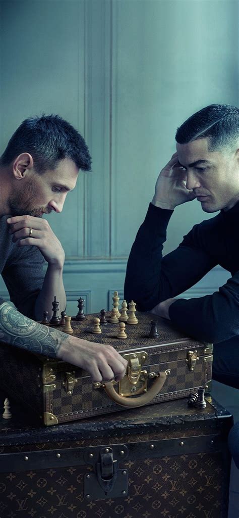 ronaldo messi chess